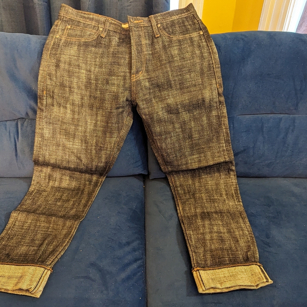 Unbranded 22oz Skinny fit "Heavy Big Slub" Selvedge Jeans